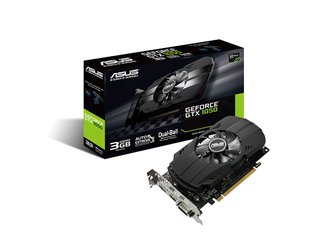 Видео карти ASUS Phoenix GeForce GTX 1050 3G