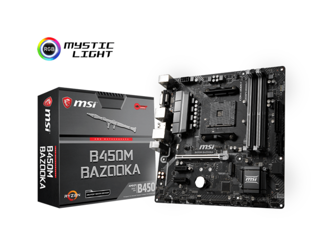 Дънни платки MSI B450M BAZOOKA
