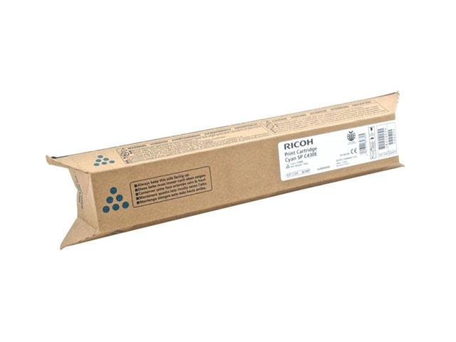 Консумативи Оригинална тонер касета Ricoh SPC430E Cyan