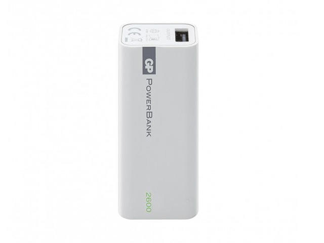 Външни батерии GP GPC02000 2600mAh, бяла
