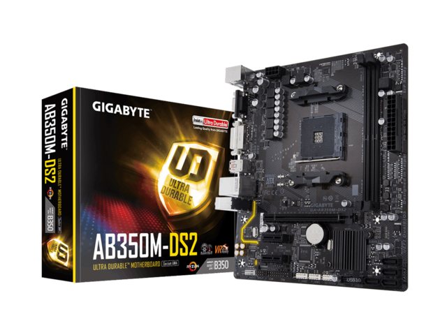Дънни платки Gigabyte GA-AB350M-DS2