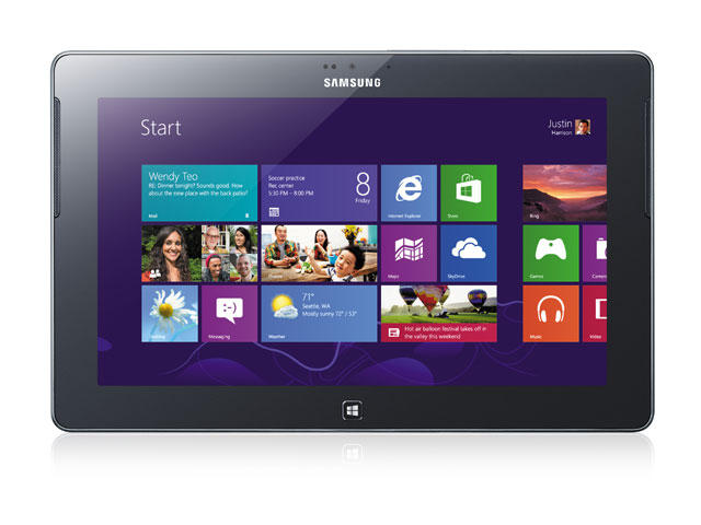Таблети Samsung Ativ Tab GT-P8510 32GB, сребрист цвят