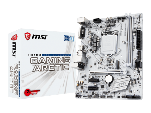 Дънни платки MSI H310M GAMING ARCTIC