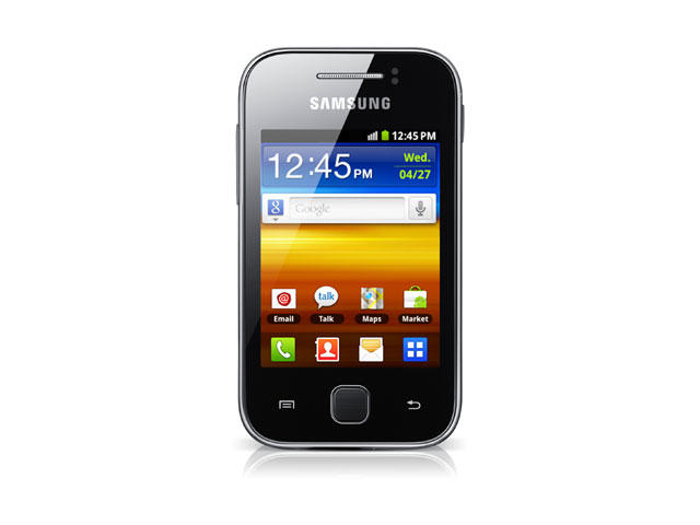 Смартфони Samsung Galaxy Y (GT-S5360) 180MB, сребрист цвят