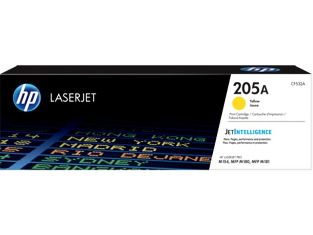 Консумативи Оригинален HP 205A Original Yellow LaserJet Toner Cartridge