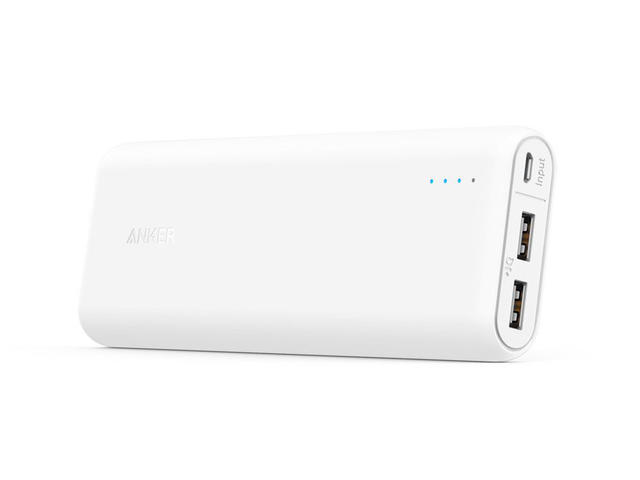 Външни батерии Anker PowerCore 20100 mAh, в бяло