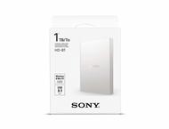 Външни HDD 1TB Sony HD-B External HDD USB 3.1, в бяло