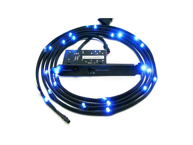 LED осветление NZXT Sleeved LED Kit Blue