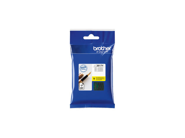 Консумативи Оригинален Brother LC-3617 Yellow Ink Cartridge