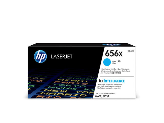 Консумативи Оригинален HP 656X High Yield Cyan Original LaserJet Toner Cartridge