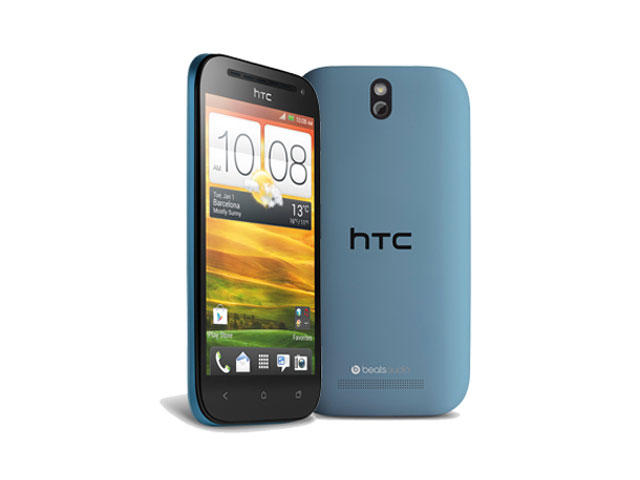 Смартфони HTC One SV 8GB, син цвят