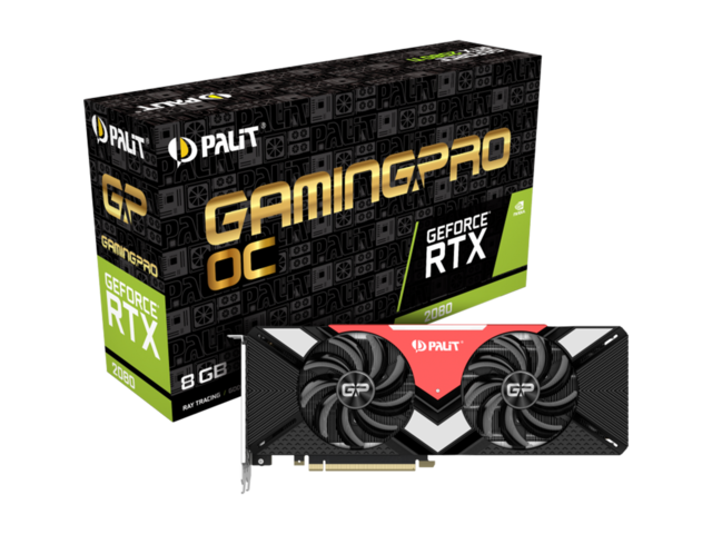 Видео карти Palit GeForce RTX 2080 GamingPro OC