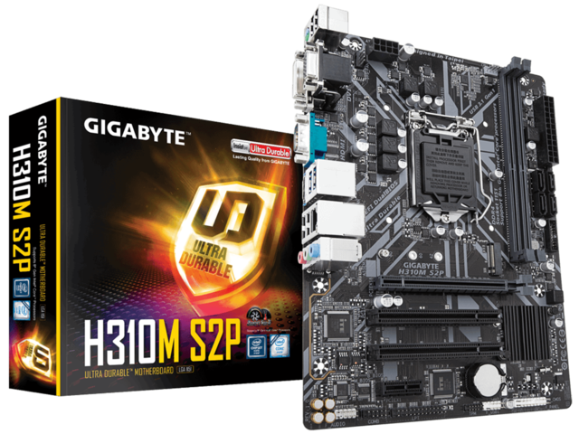 Дънни платки GIGABYTE H310M S2P