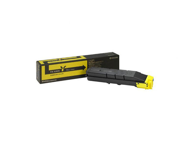 Консумативи Оригинална тонер касета Kyocera TK-8305Y, жълта