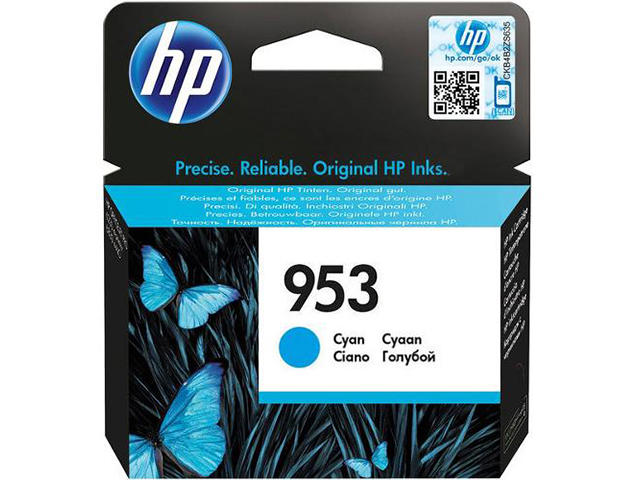 Консумативи Оригинален HP 953 Standard Original Ink Cartridge Cyan