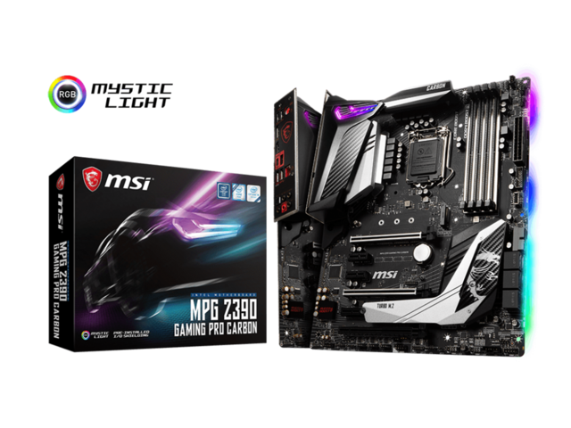 Дънни платки MSI MPG Z390 GAMING PRO CARBON