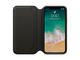 Калъфи Apple Leather Folio кожен калъф за iPhone X, черен