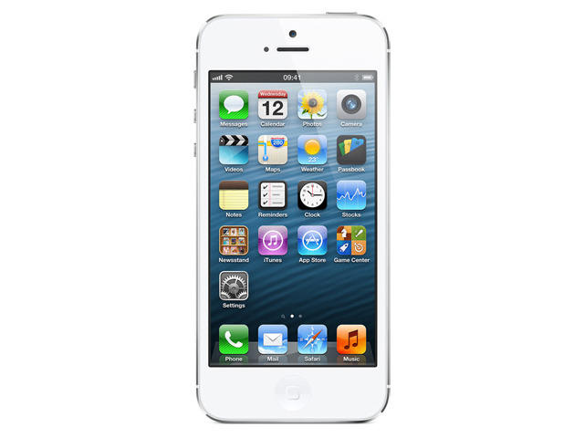 Смартфони Apple iPhone 5 32GB, бял цвят