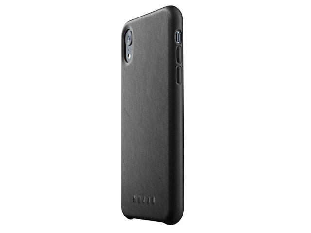 Калъфи Mujjo Leather Case - кожен кейс за iPhone XR, черен