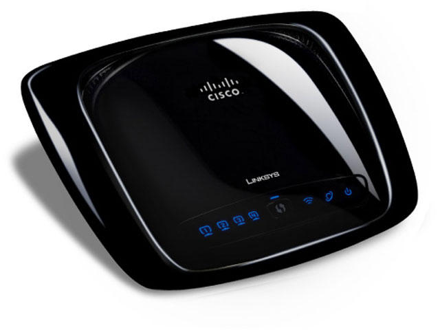 Мрежово оборудване Рутер Linksys за безжична свързаност Wireless-G (WRT54G2)