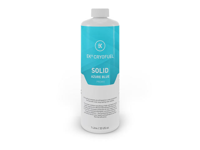 Течности EKWB EK-CryoFuel Solid Azure Blue (Premix 1000mL)