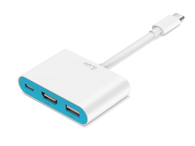 Кабели и Адаптери iLuv USB Type-C Digital AV Multiport Adapter