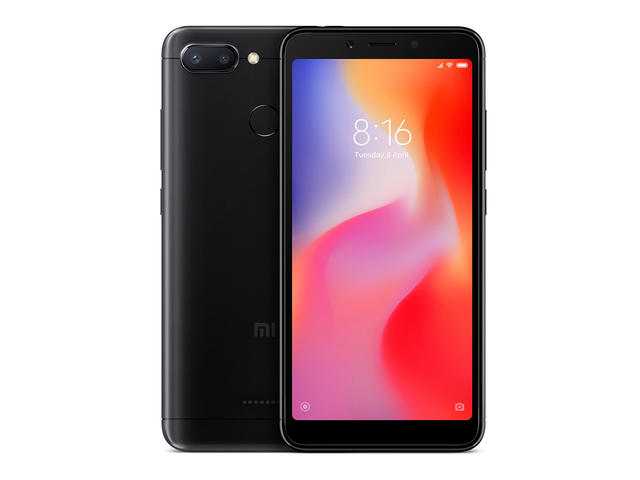 Смартфони Xiaomi Redmi 6 4/64GB Dual SIM, черен
