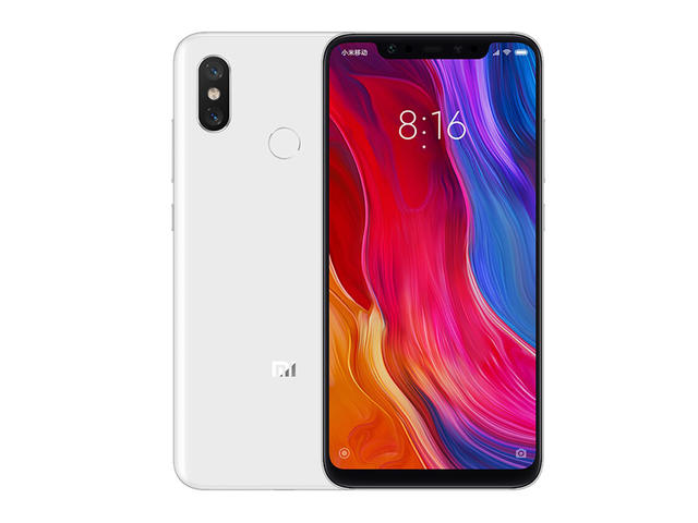 Смартфони Xiaomi Mi 8 128GB Dual SIM, в бяло