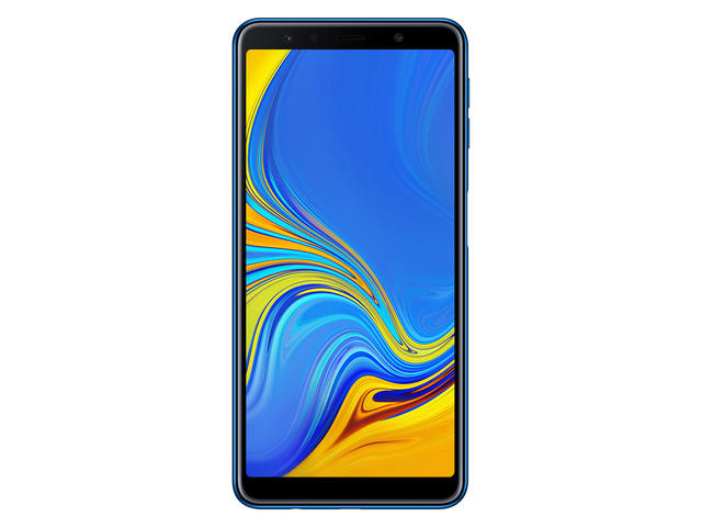 Смартфони Samsung Galaxy A7 (SM-А750F), 64GB, в синьо