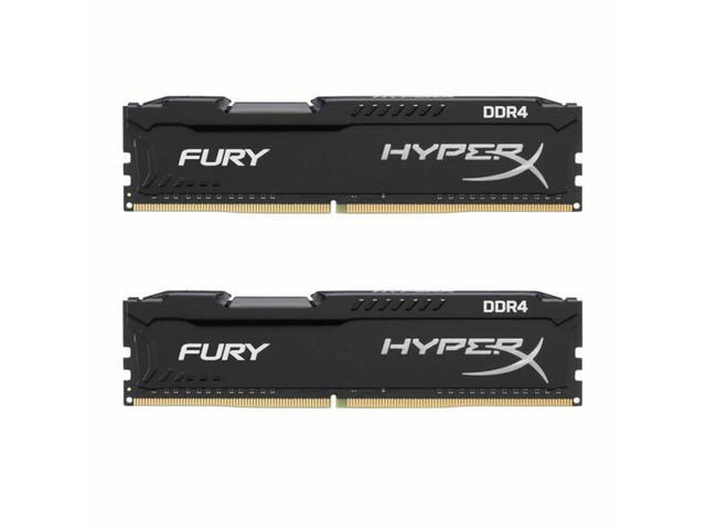 Оперативна памет 8GB(2x4GB) DDR4 2666MHz Kingston HyperX FURY Black