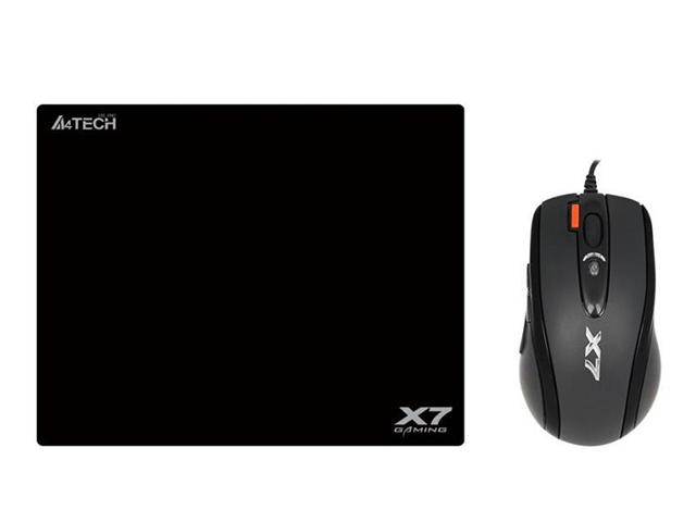 Мишки A4Tech OSCAR X-710BK + подложка X7-200MP