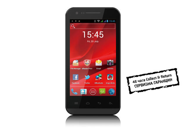 Смартфони Prestigio MultiPhone 4040 DUO 4GB, черен цвят