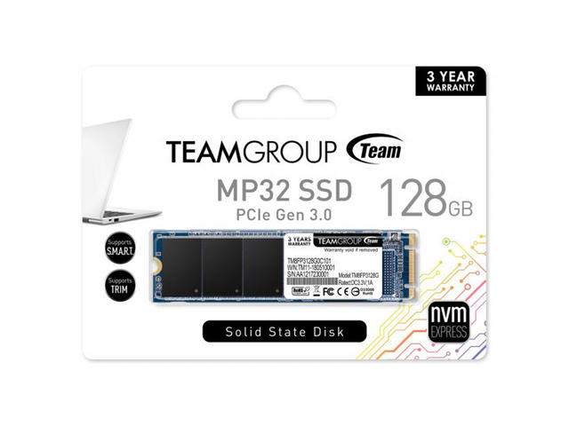 SSD 128GB Team Group MP32 M.2 NVMe