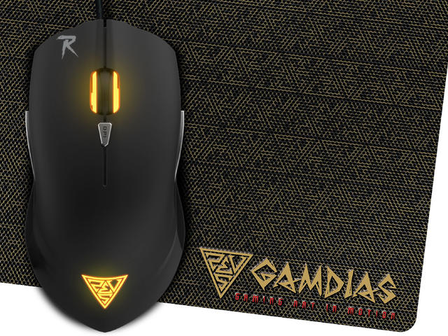 Мишки Gamdias OUREA E1 + подложка NYX E1
