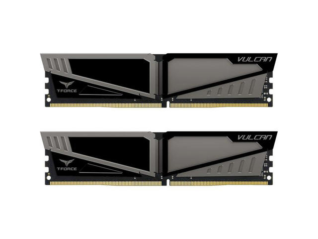Оперативна памет 16GB(2x8GB) DDR4 2666MHz Team Group T-FORCE VULCAN Grey