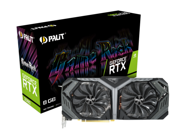 Видео карти Palit GeForce RTX 2080 GameRock