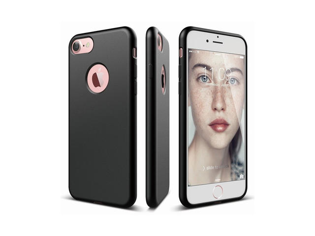 Калъфи Elago S7 калъф + HD покритие за iPhone 8/ iPhone 7, черен