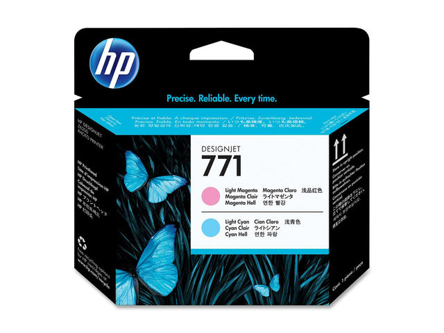Консумативи HP 771 Light Magenta/Light Cyan Designjet Printhead