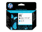 Консумативи HP 91 Matte Black and Cyan Printhead