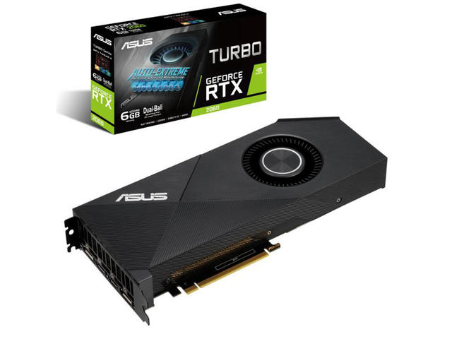 Видео карти ASUS Turbo GeForce RTX 2060 6GB