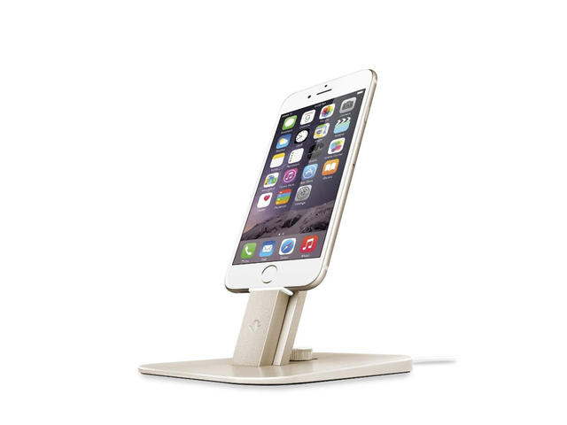 Стойки за мобилни устройства TwelveSouth HiRise Deluxe, в златисто