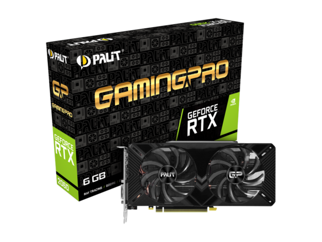 Видео карти Palit GeForce RTX 2060 GamingPro