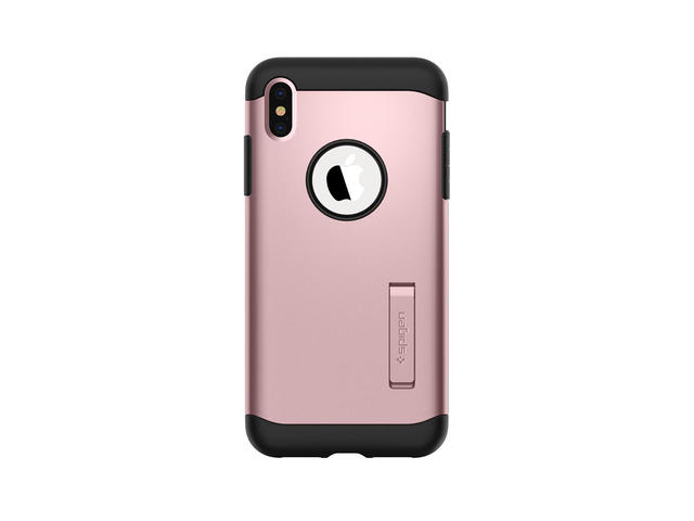 Калъфи Spigen Slim Armor калъф за iPhone Xs Max, розов