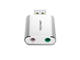 Кабели и Адаптери TeckNet UA110 Aluminum USB External Stereo Sound Adapter