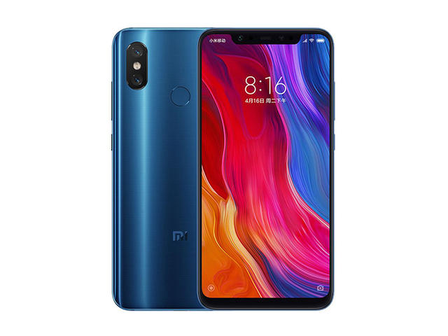 Смартфони Xiaomi Mi 8 64GB Dual SIM, в синьо
