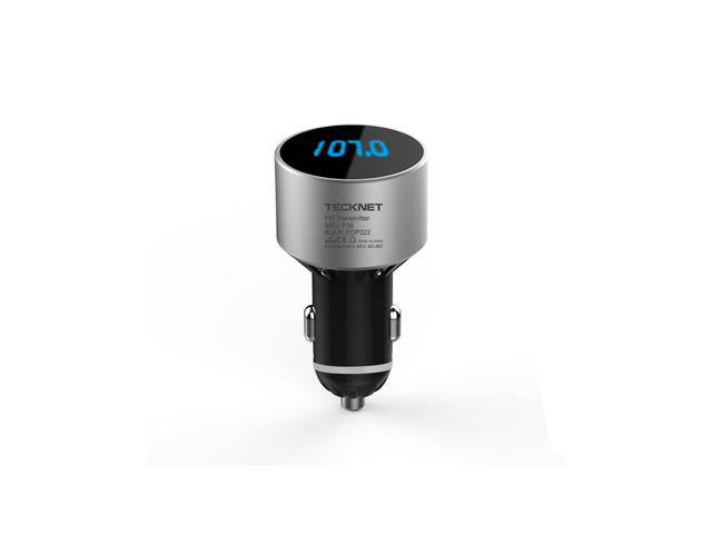 Зарядни устройства TeckNet F36 Bluetooth FM трансмитер