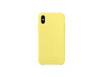 Калъфи SDesign Silicone Original Case за iPhone XS, iPhone X, жълт