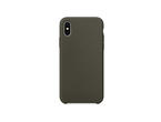 Калъфи SDesign Silicone Original Case за iPhone XS, iPhone X, зелен