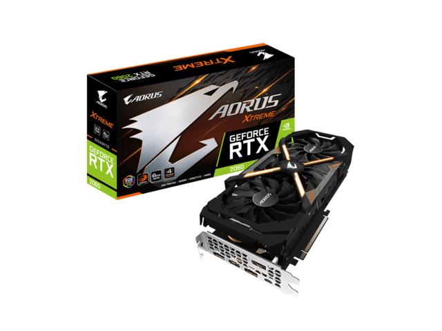 Видео карти AORUS GeForce RTX 2060 XTREME 6G