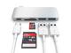 Кабели и Адаптери Satechi USB-C Pass Through USB Hub, silver